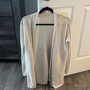 Lululemon Athletica Cream Cardigan